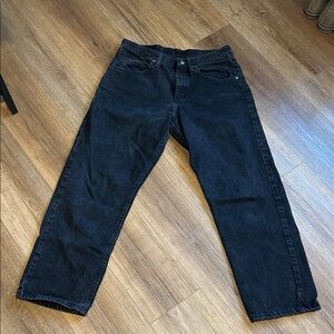 Vintage Black Denim Men's Wrangler Jeans
